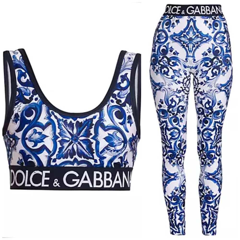 Dolce & Gabbana Blue and White Set